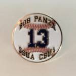 Commemorative pin for Bob Panza
