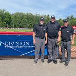 CBUAO Umpires at the Division III Regionals, Cortland NY.