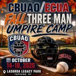 CBUAO/ECUA Fall Three Man Camp